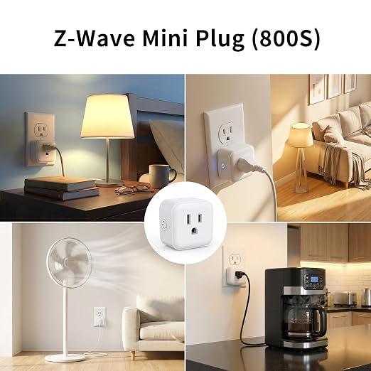Minoston Smart Plug, Mini Plug-in Z-Wave 800 Series Socket - Image 6