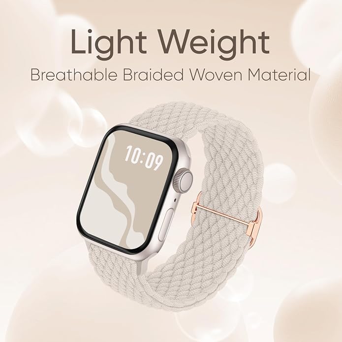 4 Pack Braided Stretchy Bands Compatible - Image 4