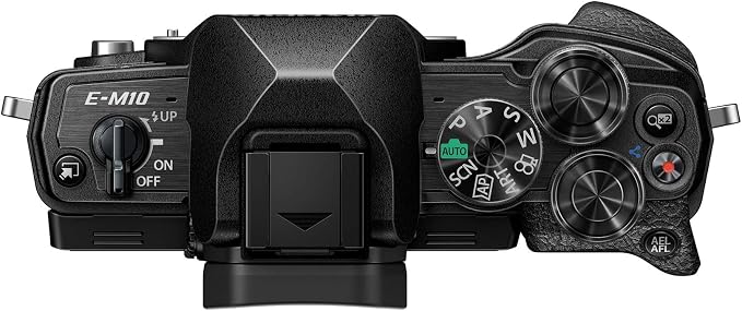 OM SYSTEM Olympus E-M10 Mark IV Black Micro Four Thirds System Camera 20MP - Image 3
