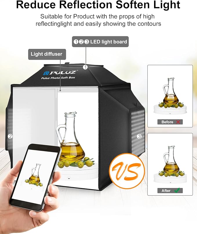 PULUZ Upgrade Light Box & Soft Box - Image 5
