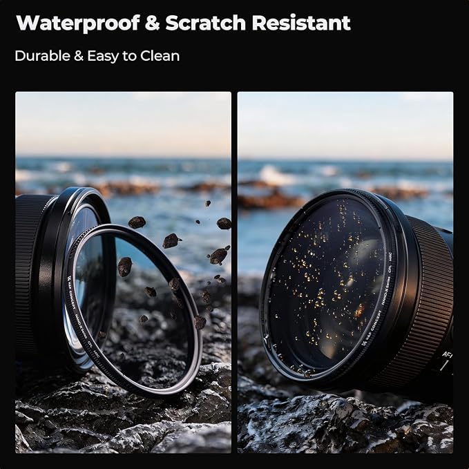 K&F CONCEPT 52mm Circular Polarizers Filter Polarizing Filter 28 Multi-Layer - Image 6