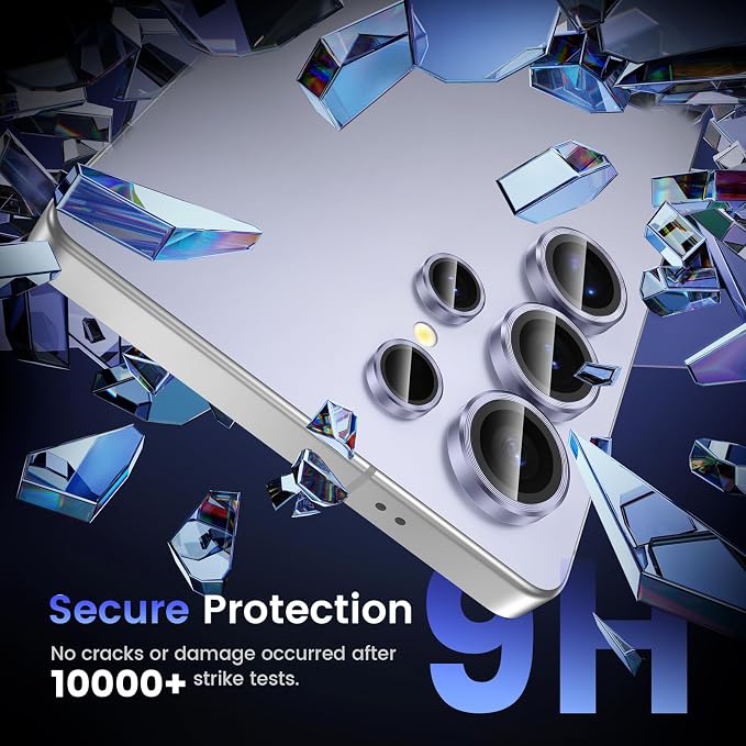 Tensea (3+2PCS Compatible with Samsung Galaxy S25 Ultra Camera Lens Protector - Image 5