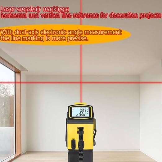 Tape Measure 4-in-1 Laser Digital Measuring Tape & 100m/328ft Laser Distance - Image 4