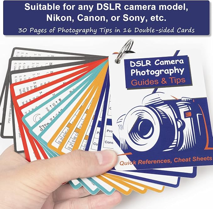 DSLR Cheat Sheet Photography Accessories Camera Accessories - Image 2
