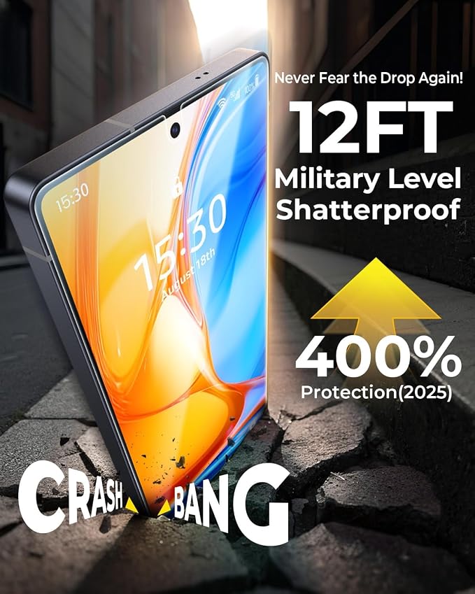 MRGLAS 2+2 Packs for Samsung Galaxy S25 Ultra Privacy Screen Protector 6.9'' - Image 4
