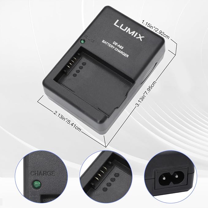DSLR Camera Charger DE-A83 DE-A83BA Compatible - Image 2
