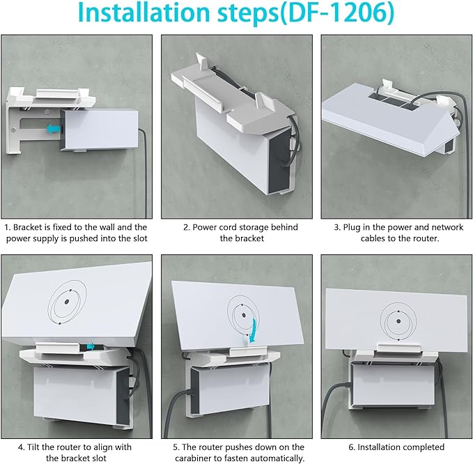 XLTTYWL Starlink Gen 3 Mount, All in One Starlink Standard V3 Mesh Router and - Image 5
