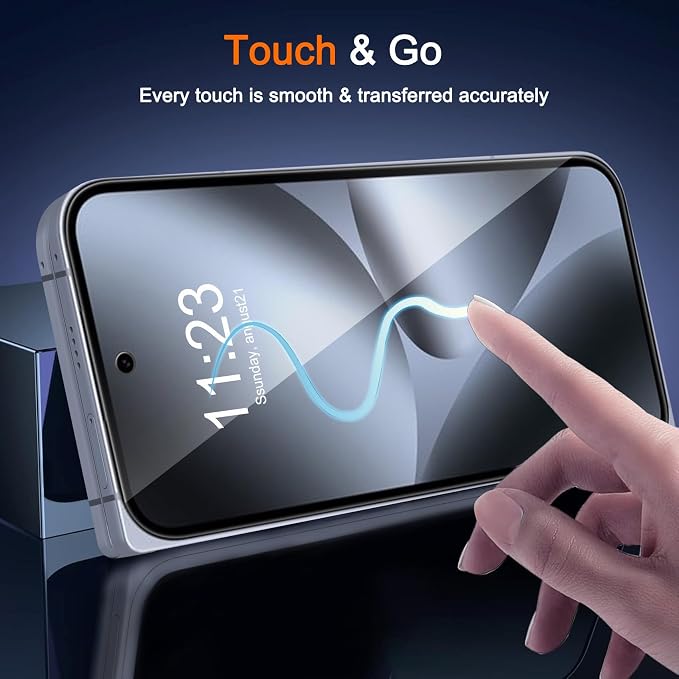 Milomdoi 3 Pack Tempered Glass for Google Pixel 10 Pro Fold Screen Protector - Image 6