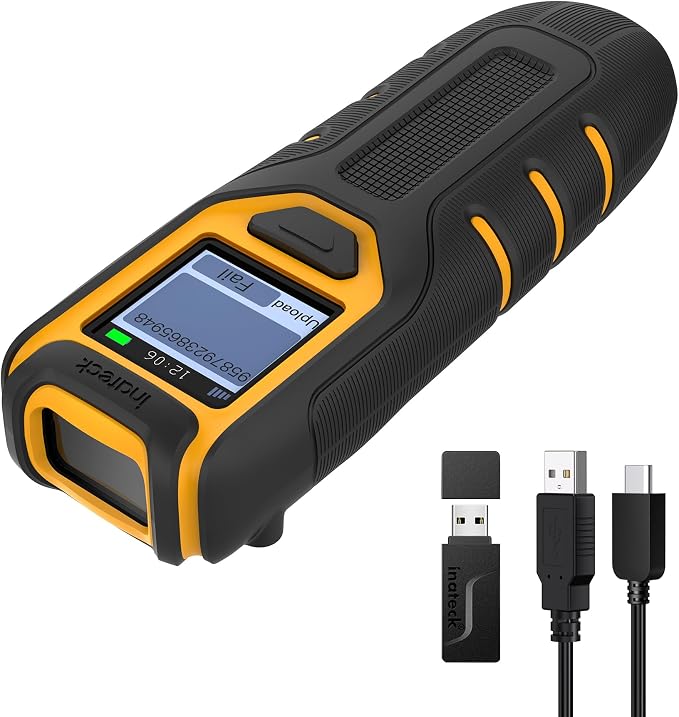 Inateck Barcode Scanner Wireless, Portable Bluetooth Barcode Scanner by Inateck