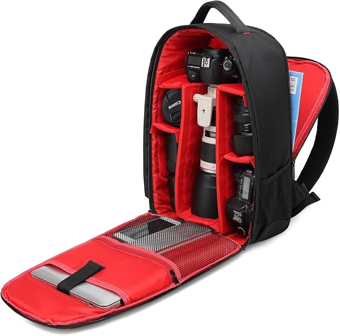 Waterproof SLR/DSLR Camera Backpack Shoulder Bag Travel Case - Image 2