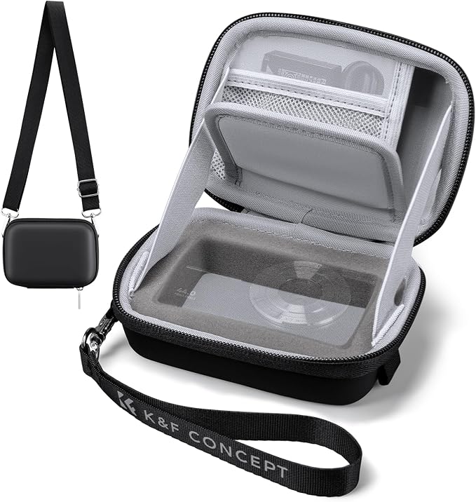 K&F CONCEPT Carrying Case for Digital Camera, Small Hard Shell Protective Case by KFCONCEPT