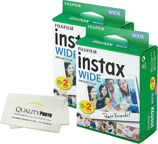 Fujifilm Instax Wide Instant Film Photo Microfiber Cloth – Compatible by FUJIFILM