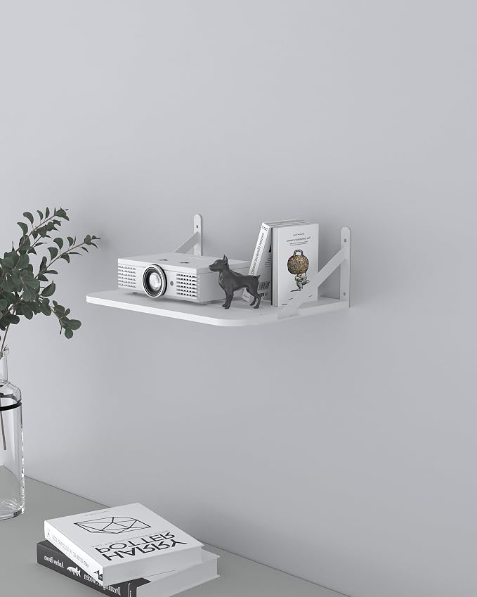Small Mini Projector Shelf, Modem Shelf, Router Shelf, Floating Projector Wall - Image 2
