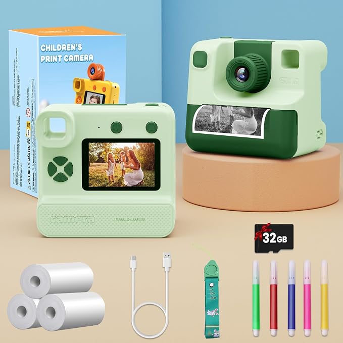 Kids Camera Instant Print, Christmas Birthday Gifts - Image 7