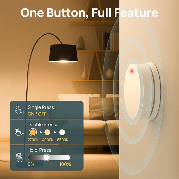 Linkind Matter Smart Light Bulb, WiFi Smart Bulbs - Image 2