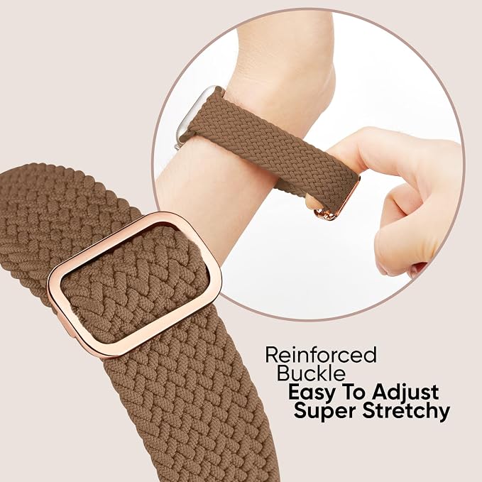 6 Pack Braided Stretchy Bands Compatible - Image 5