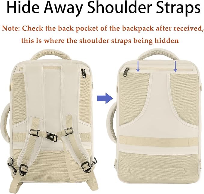 MATEIN Large Backpack for Travel Flight Approved, 45L Carry on Backpack - Image 5