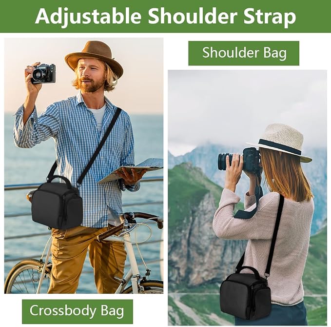 Ainiv DSLR Camera Bag, Waterproof Anti-Shock SLR Camera Case, Large Adjustable - Image 8