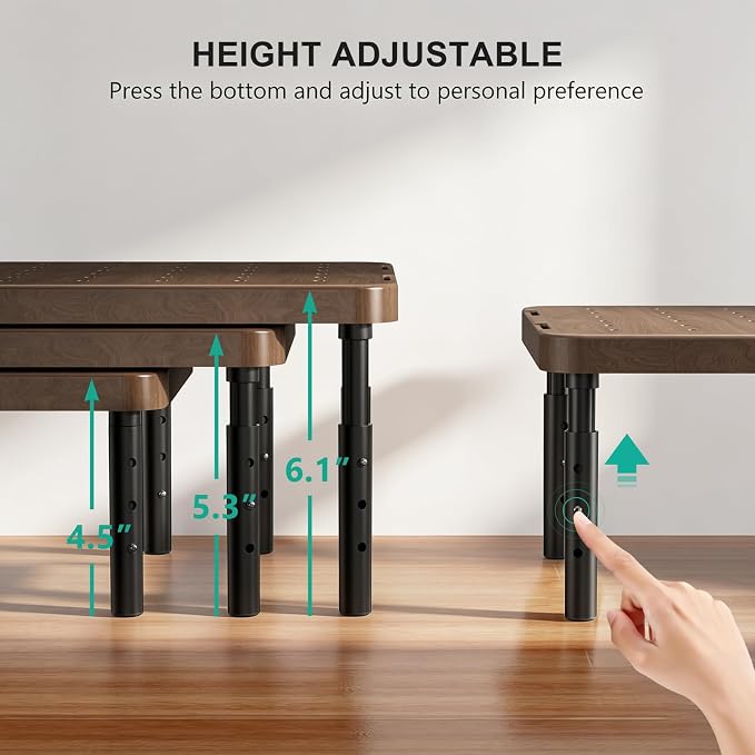 WALI Plastic Computer Monitor Stand - Image 4