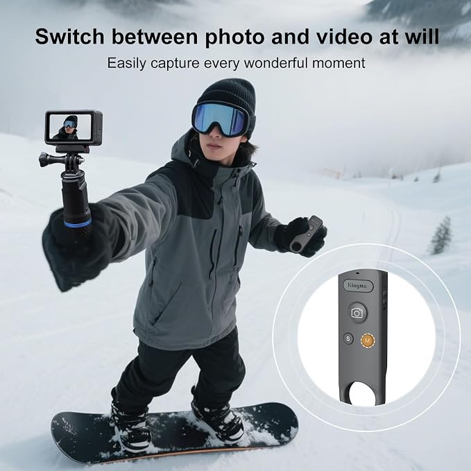 Bluetooth Remote Control for DJI Osmo Action 6/5, Smart Controller Wireless - Image 3