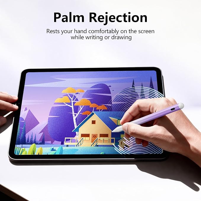 JAMJAKE Stylus Pen for iPad 6th-11th Generation-2X Fast Charge Active Pencil - Image 6