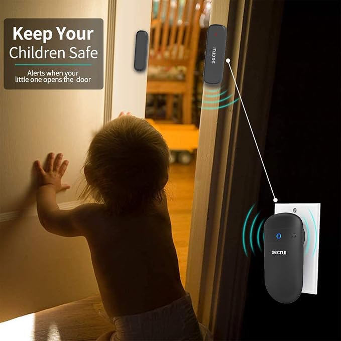 Door Chime, Door Sensor Chime for Door Opens – Door Ringer - Image 2