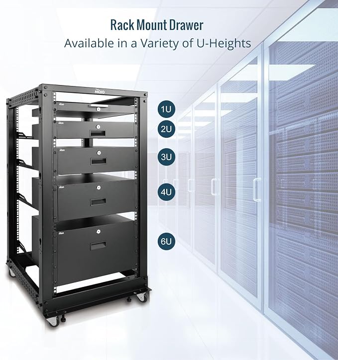 Tecmojo 3U Rack Drawer, Rack Mount Drawer - Image 6