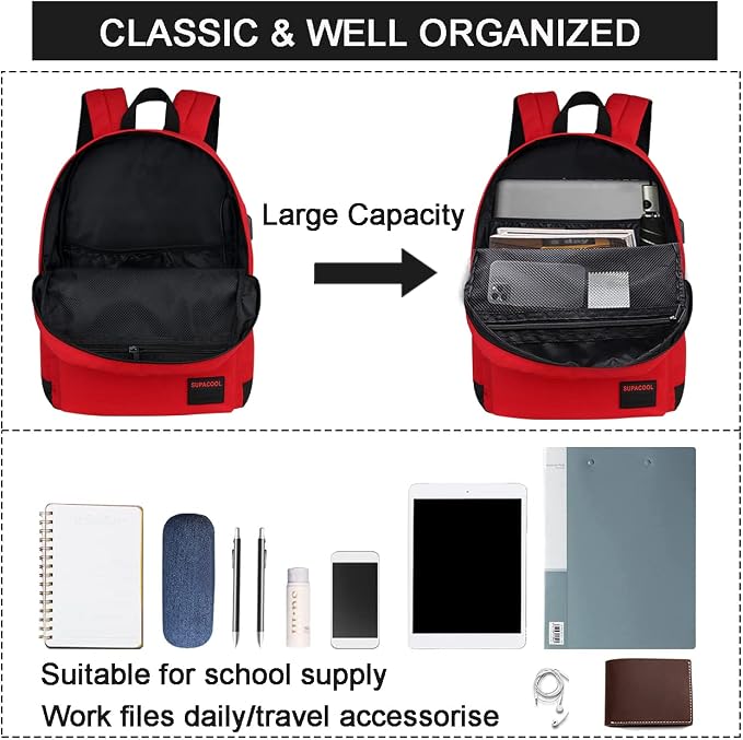 SUPACOOL Casual Laptop Backpack - Image 5