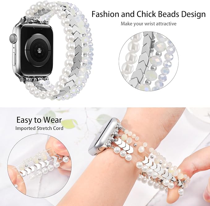 MOFREE Beaded Bracelet Compatible - Image 3