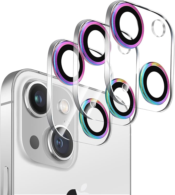 Dengduoduo 3 Pack Tempered Glass Camera Lens Protector by Dengduoduo