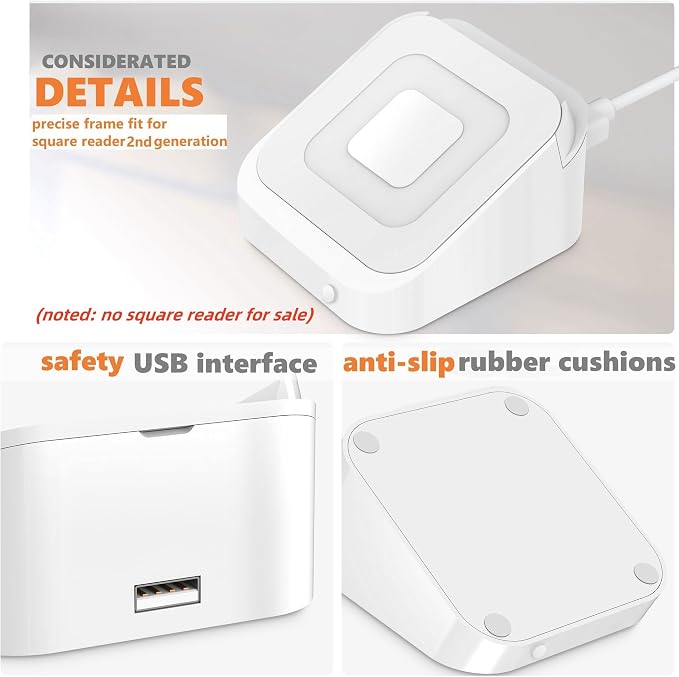 Square Dock for Square Reader 2nd Generation, Holder Stand for Square Card - Image 7