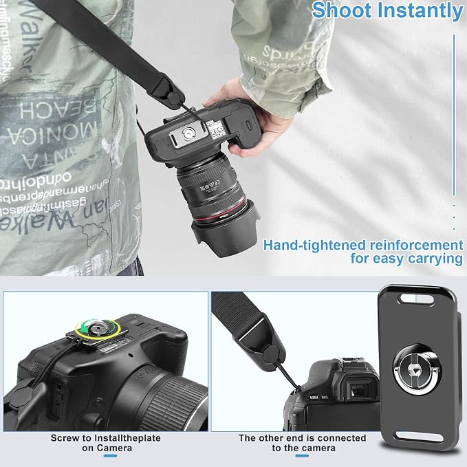FIEIL Adjustable Camera Strap, Universal Camera Strap - Image 6
