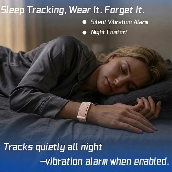 Smart Bracelet Health and Fitness Tracker, 24/7 Heart Monitor & Sleep Tracker - Image 3
