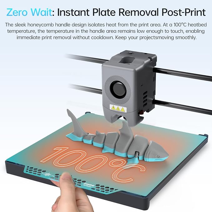 BIQU CryoGrip Pro Glacier Panda Build Plate - Image 4