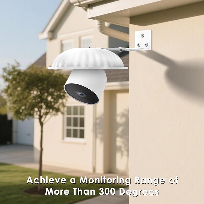 2Pack Corner Wall Mount with Weather Shield Cover - Image 6