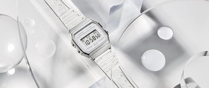 Casio F91W Series | Digital Watch | Water Resistant | LED Light | 1/100 SEC - Image 3