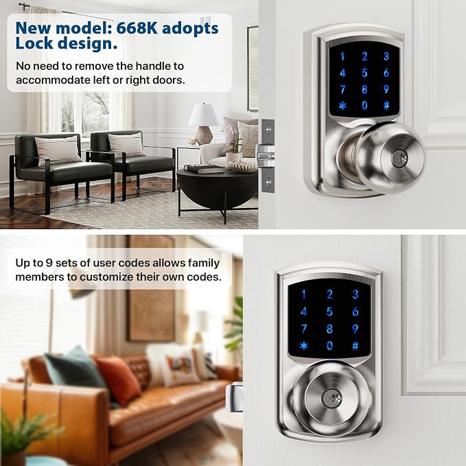 HIDALIFE Keyless Entry Door Lock - Image 6