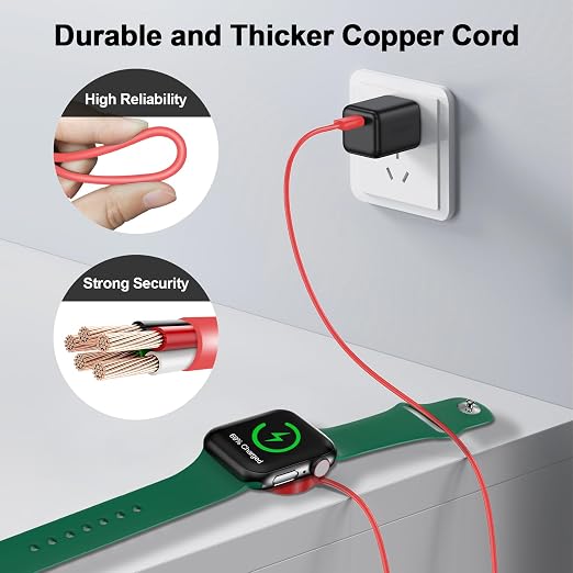   for Apple Watch Charger Magnetic Fast Charging Cable - Image 4