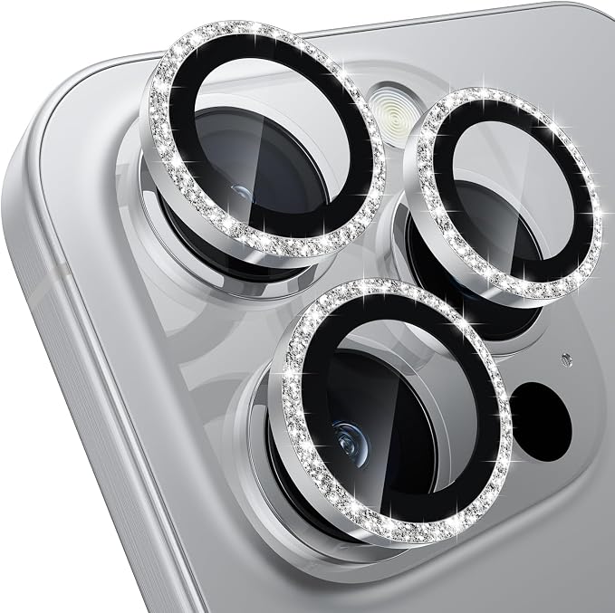 WSKEN for iPhone 16 Pro/iPhone 16 Pro Max Camera Lens Protector by SmartProtectionGreenerFuture