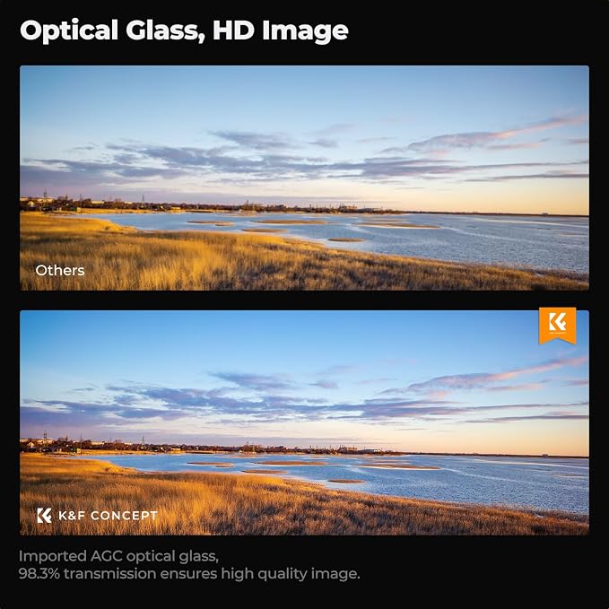 K&F CONCEPT 40.5mm MCUV Lens Protection Filter 18 Multi-Coated Camera Lens UV - Image 3