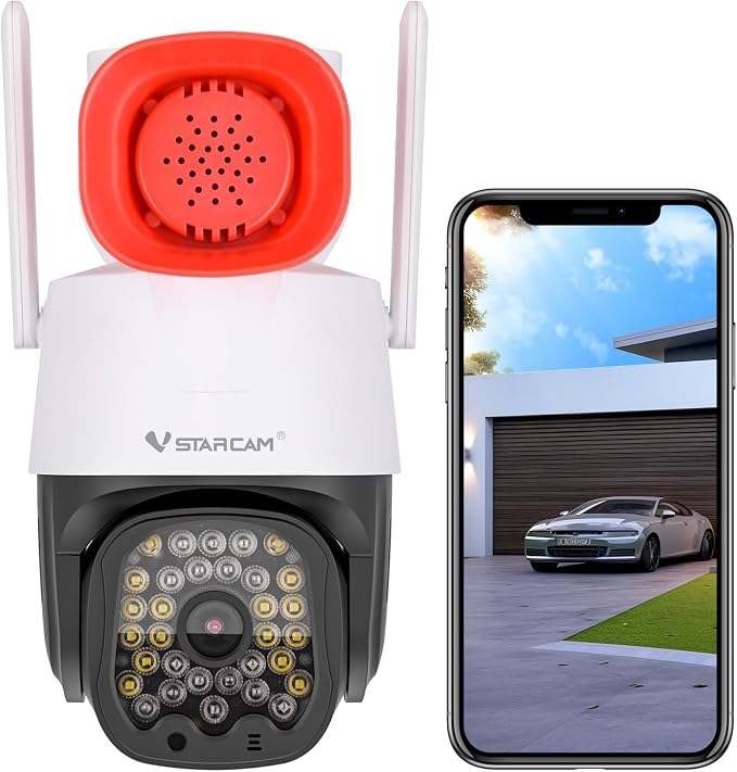 VSTARCAM 3MP Security Camera Outdoor, Home Camera Security, Outdoor WiFi Camera by VSTARCAM