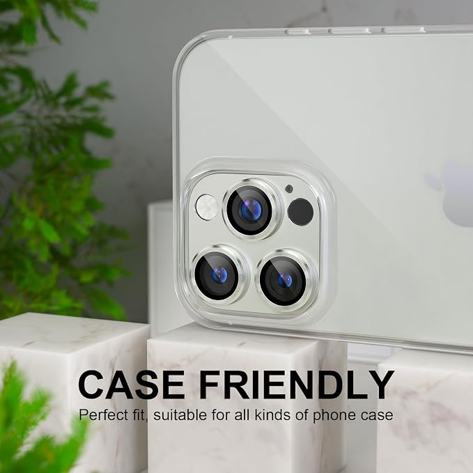 Choiche Compatible for iPhone 16 Pro/iPhone 16 Pro Max Camera Lens Protector - Image 4