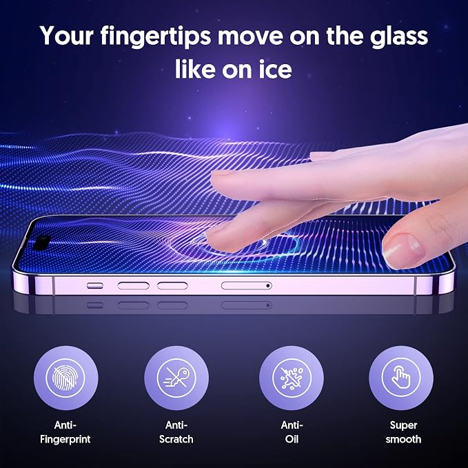 Fotbor for iPhone 14 Pro Max Screen Protector - Image 8