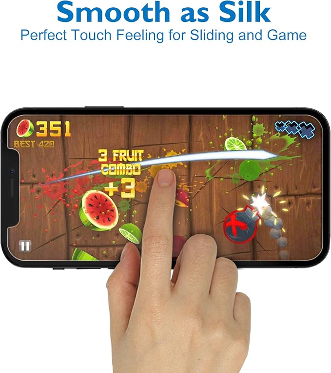 Mothca 2 Pack Matte Glass Screen Protector - Image 2