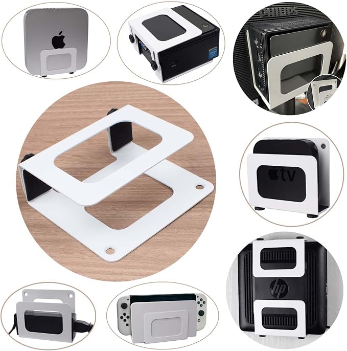Adjustable Cable Box Mount Small Modem Wall Mount - Image 8