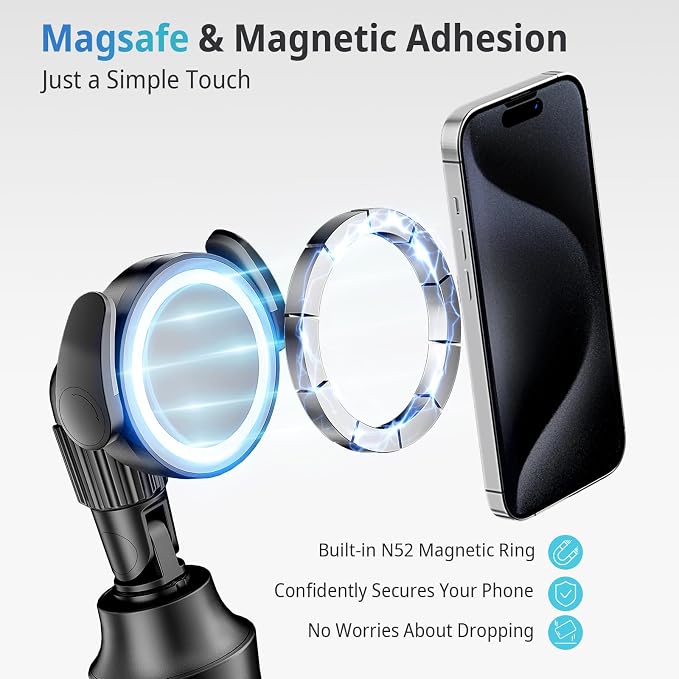 UBeesize 62'' Magnetic Selfie Stick Phone Tripod - Image 3