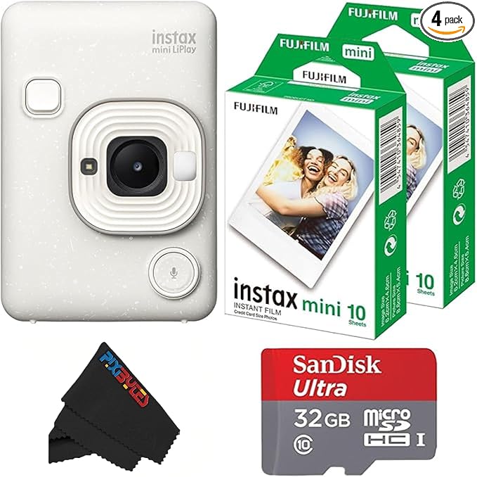 Fujifilm Mini LiPlay Hybrid Instant Camera by FUJIFILM