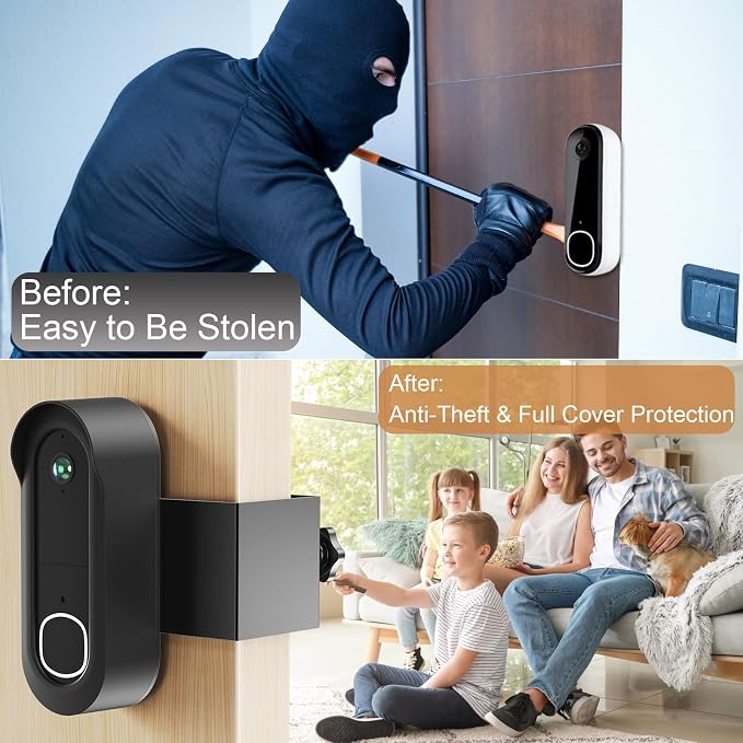 Anti-Theft Doorbell Mount Compatible - Image 4