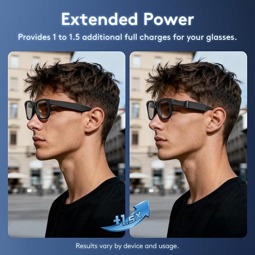 Portable Charger for RayBan Meta Gen2 Smart Glasses, Ultra-Light Wearable Mini - Image 4