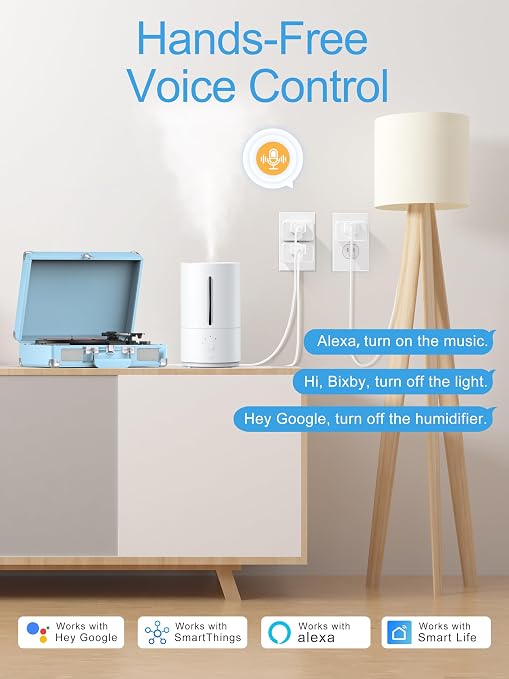 EIGHTREE Smart Plug 15A, Smart Plugs that Compatible - Image 2